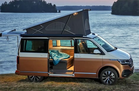 This luxury campervan has numerous fantastic features